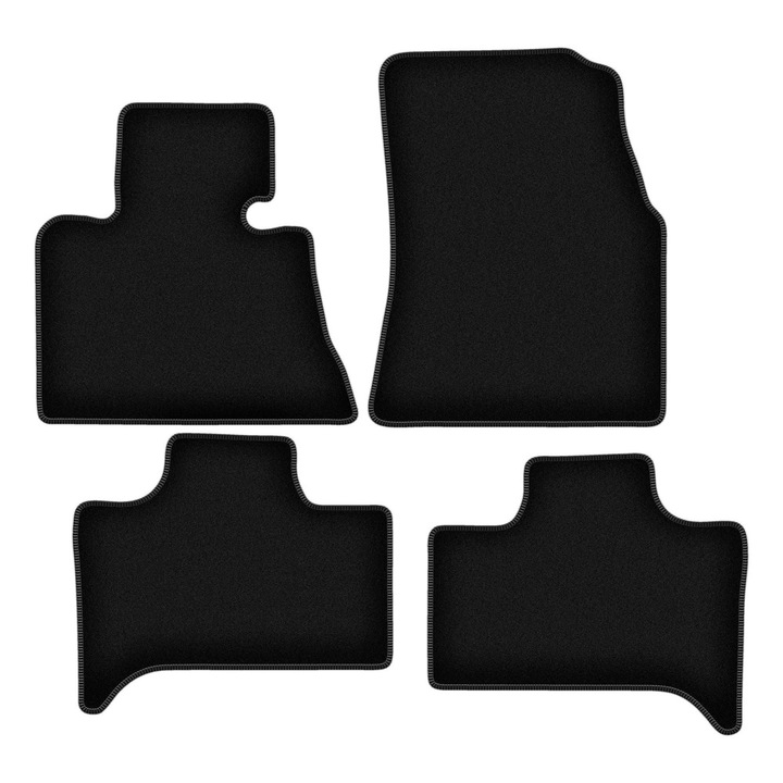 Комплект стелки 4 броя стелки за BMW X5 E53 (1999-2006) 2WD черни