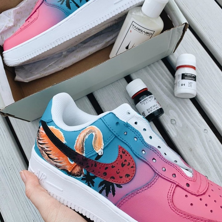 Vopsea pentru Piele Tarrago Sneakers Paint - Bordeaux #11