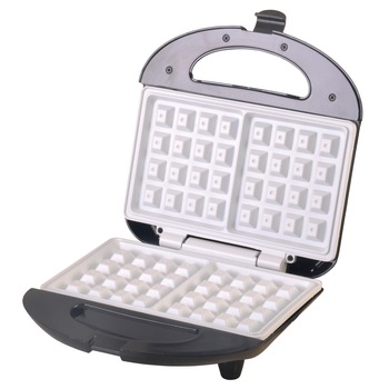 Aparat de preparat waffle/ vafe Camry CR 3019,700 w,placi ceramice ,inox/negru Aparat de preparat waffle/ vafe Camry CR 3019,700 w,placi ceramice ,inox/negru
