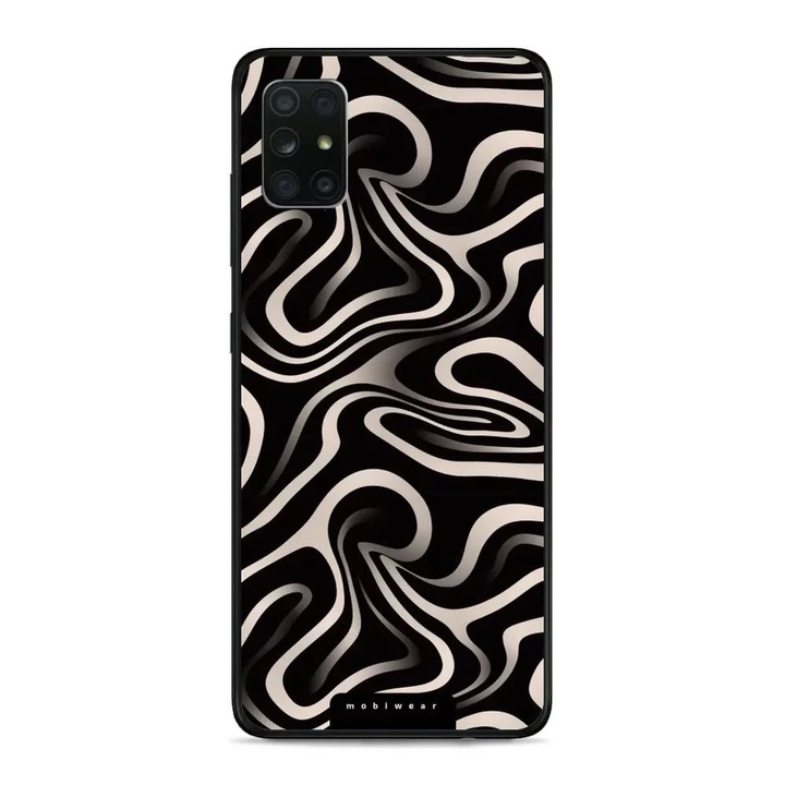 Husa pentru Samsung Galaxy A71, MobiWear, Negru
