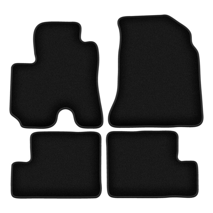 BASIC autószőnyeg készlet, 4 db, autószőnyeg, Toyota RAV4 II FL (2003-2005) 5 ajtós fekete