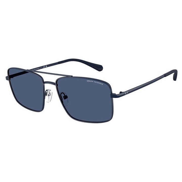 Férfi napszemüveg ARMANI EXCHANGE, matt kék színű, 57x17x145 méret