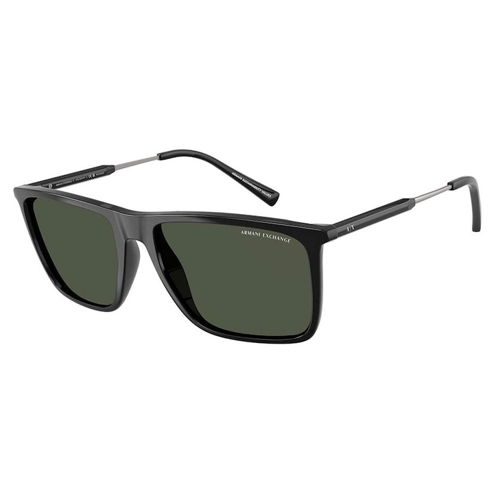 Férfi napszemüveg ARMANI EXCHANGE, polarizált, fekete, 57x18x145