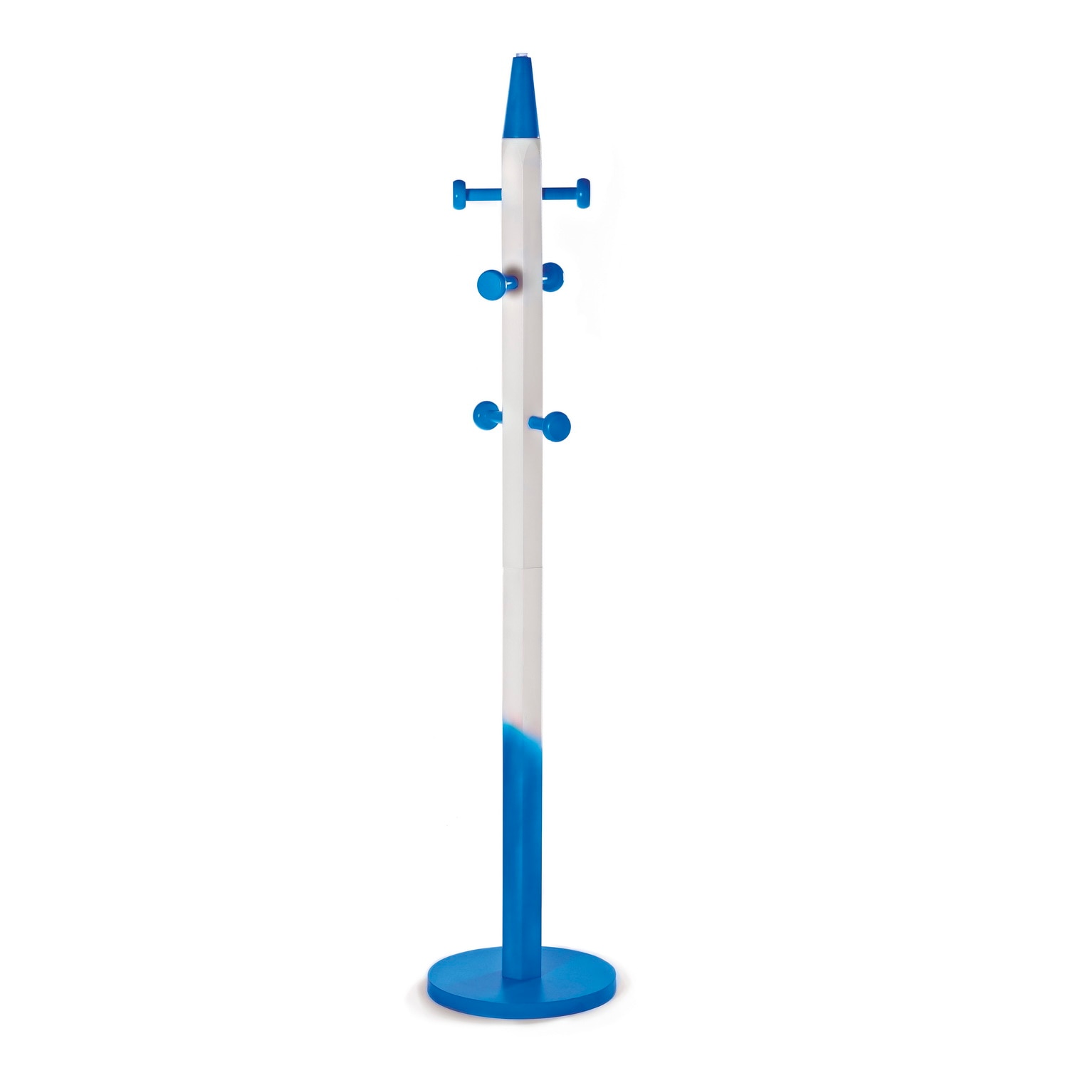 Cuier QMOBILI Pen P Albastru, lemn, 6 agatatori