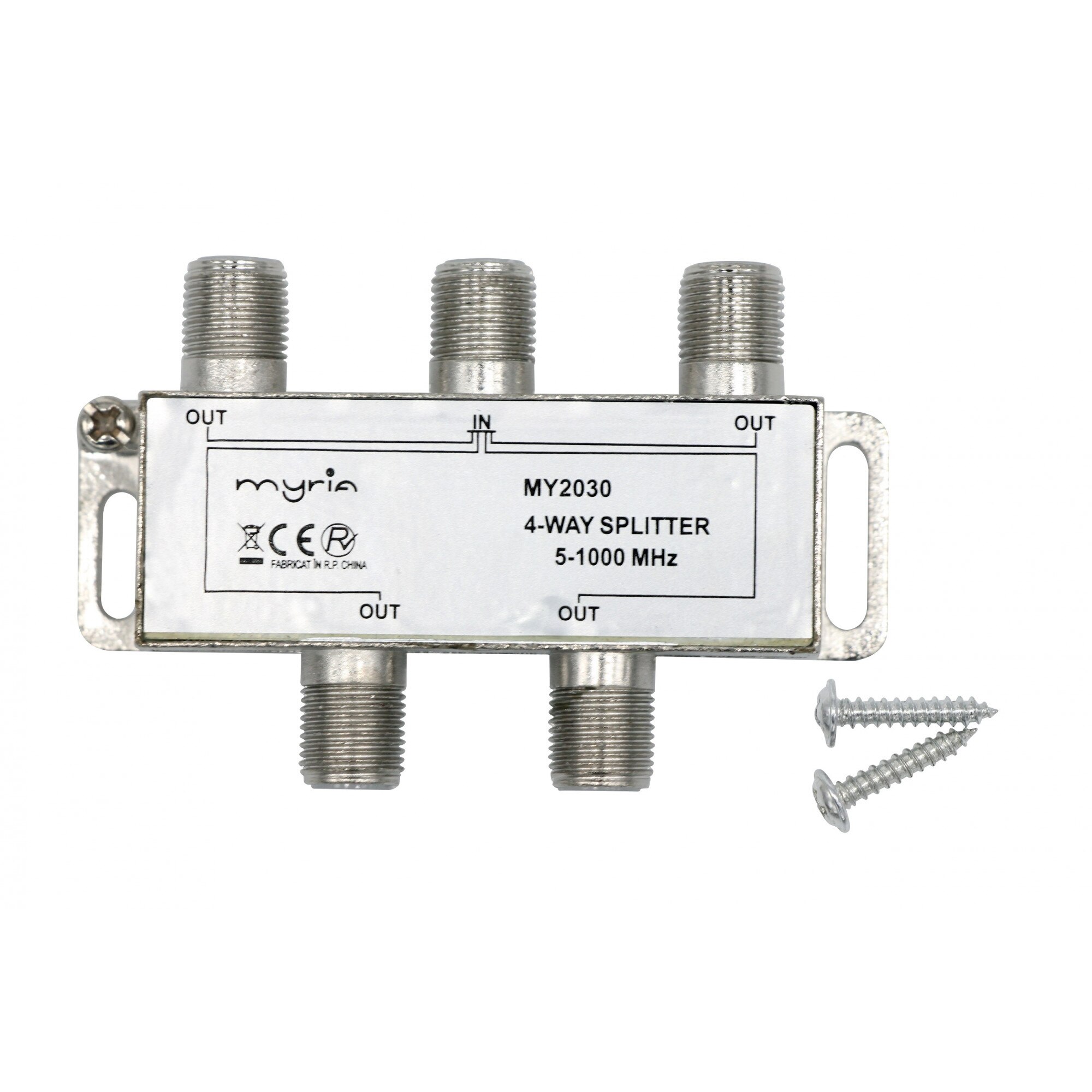 Spliter CATV 4 iesiri, MYRIA MY2030