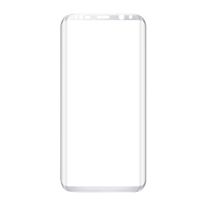 Folie Sticla Securizata Full Screen Samsung Galaxy S8,Alb