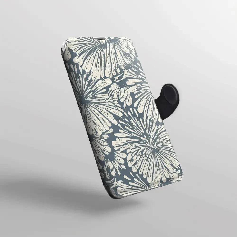 Custodia Mobiwear A Libro Per Xiaomi Mi 9T Pro, Copertina In Similpelle Con Motivo Floreale, Cover Protettiva
