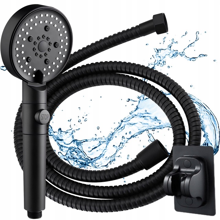 Set dus, PrzydaSie.pl, 5 functii, negru, 150cm