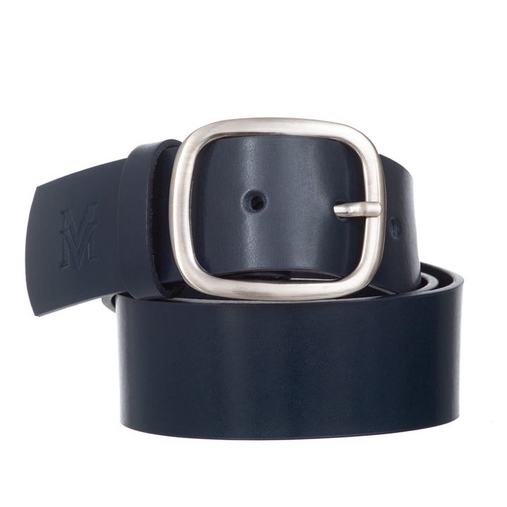 Öv, Vermari, sötétkék, bőr, Tengerészkék, 120