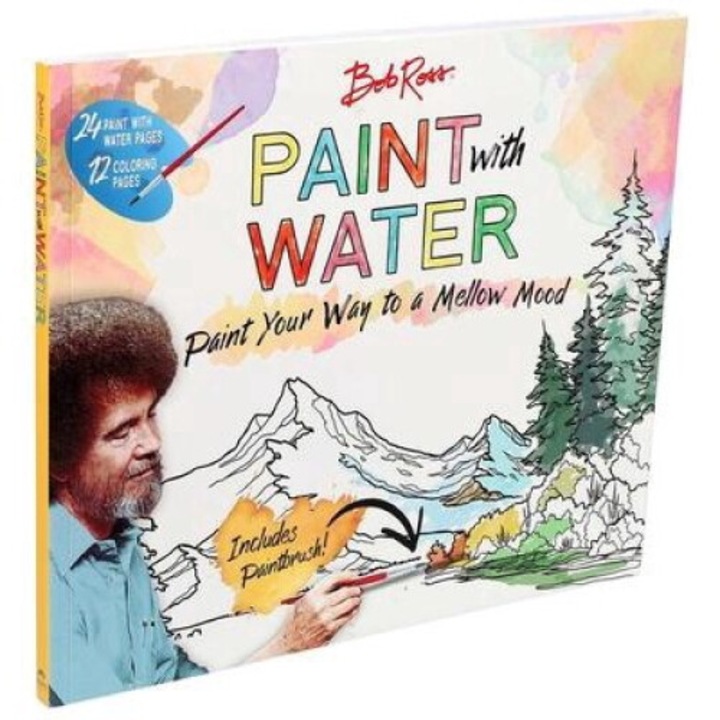 Bob Ross Paint With Water - Editors Of Thunder Bay Press