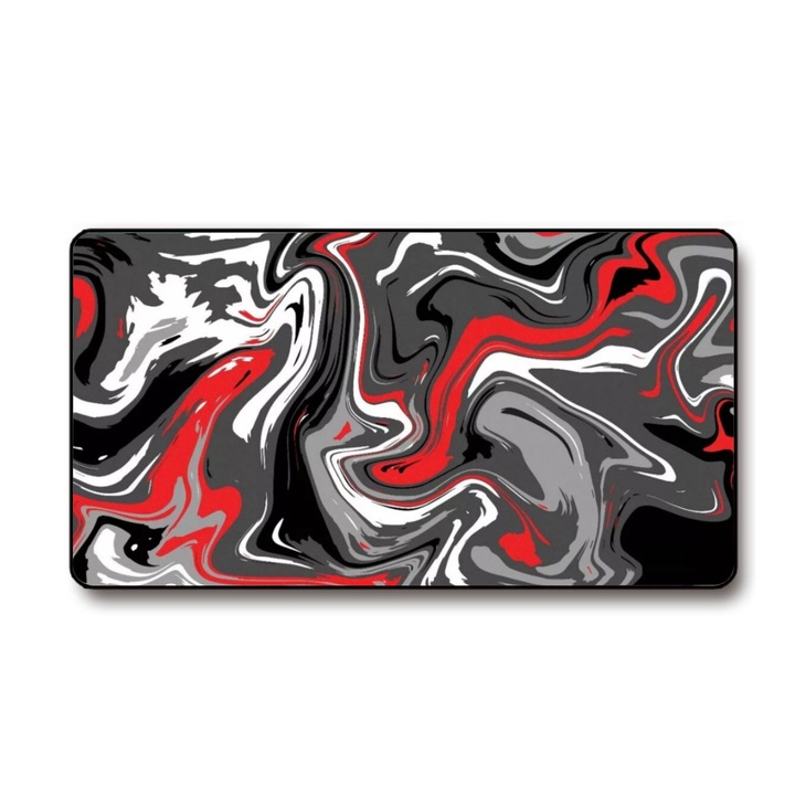 Mousepad gaming, baza cauciucata, 70x40cm, multicolor