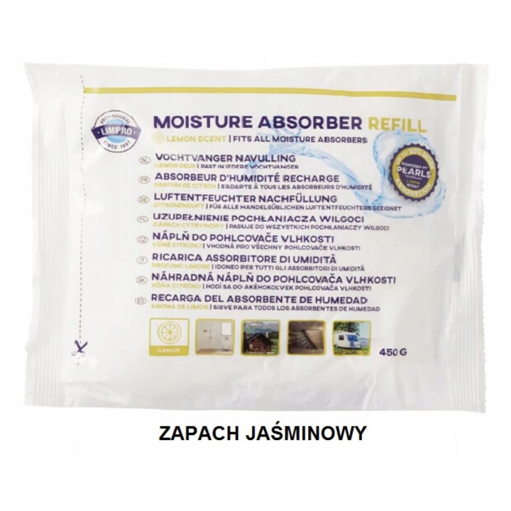 Абсорбатор на влага, CARDSPLITTER, 450 г, аромат на жасмин, пластмаса