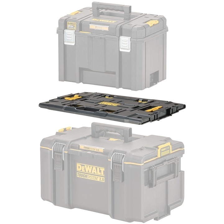 Адаптер, DeWALT, DWST08017-1 за TOUGHSYSTEM, 540x345x55mm, устойчива пластмаса