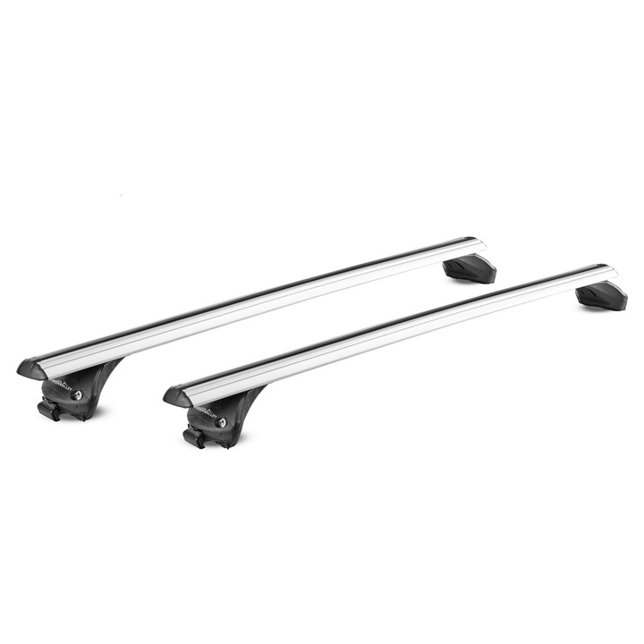 Bare transversale Green Valley Quick Standard Aluminiu pentru Kia Sportage Suv 2016-2021, cu prindere pe bare longitudinale integrate