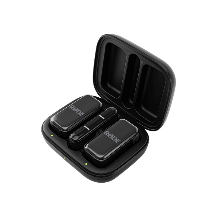 Микрофонна система Rode, Безжична, 2 канала, USB-C, 100m, 102g