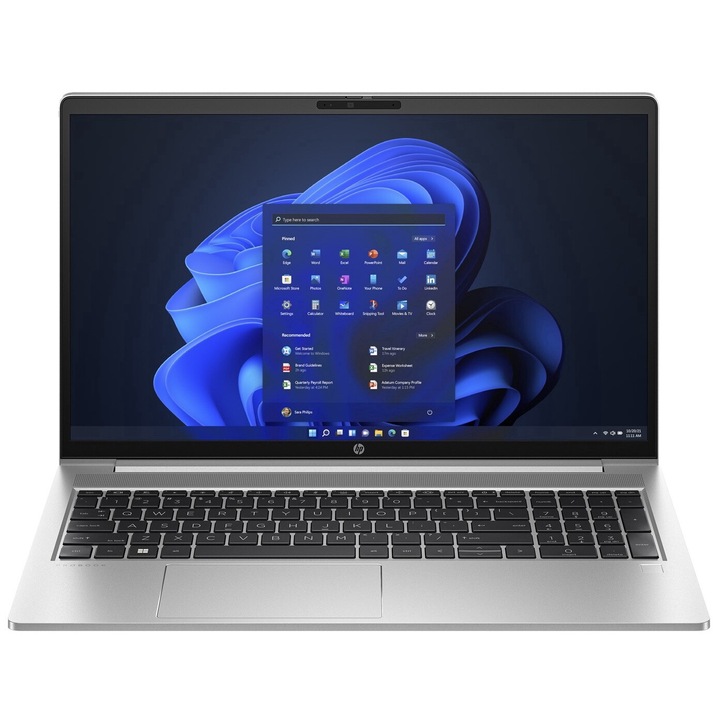 HP ProBook G10 450 laptop, 15,6" Full HD, Intel® Core™ i5 1334U 4,6 GHz-ig, 16 GB RAM DDR4 3200, 512 GB SSD, Intel Iris Xᵉ Graphics, Windows 11 Home, Pike Silver Aluminium DDR4