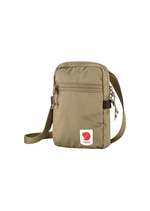 Чанта за през рамо, FjallRaven, синтетичен материал, бежов