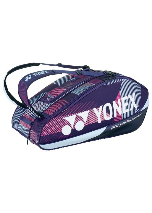 Тенис чанта Yonex Pro, лилава, 36x78x36см, унисекс, 0,4кг