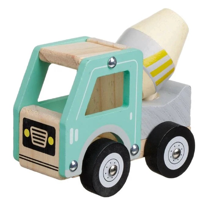 Fajáték Betonkocsi, 12,5x6,5x11 cm