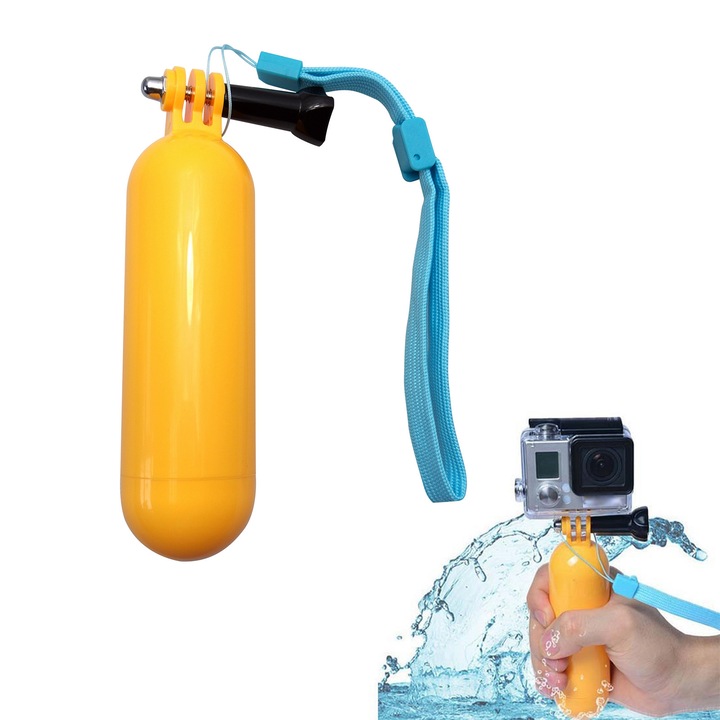 Непотъващ плаващ монопод за екшън камери