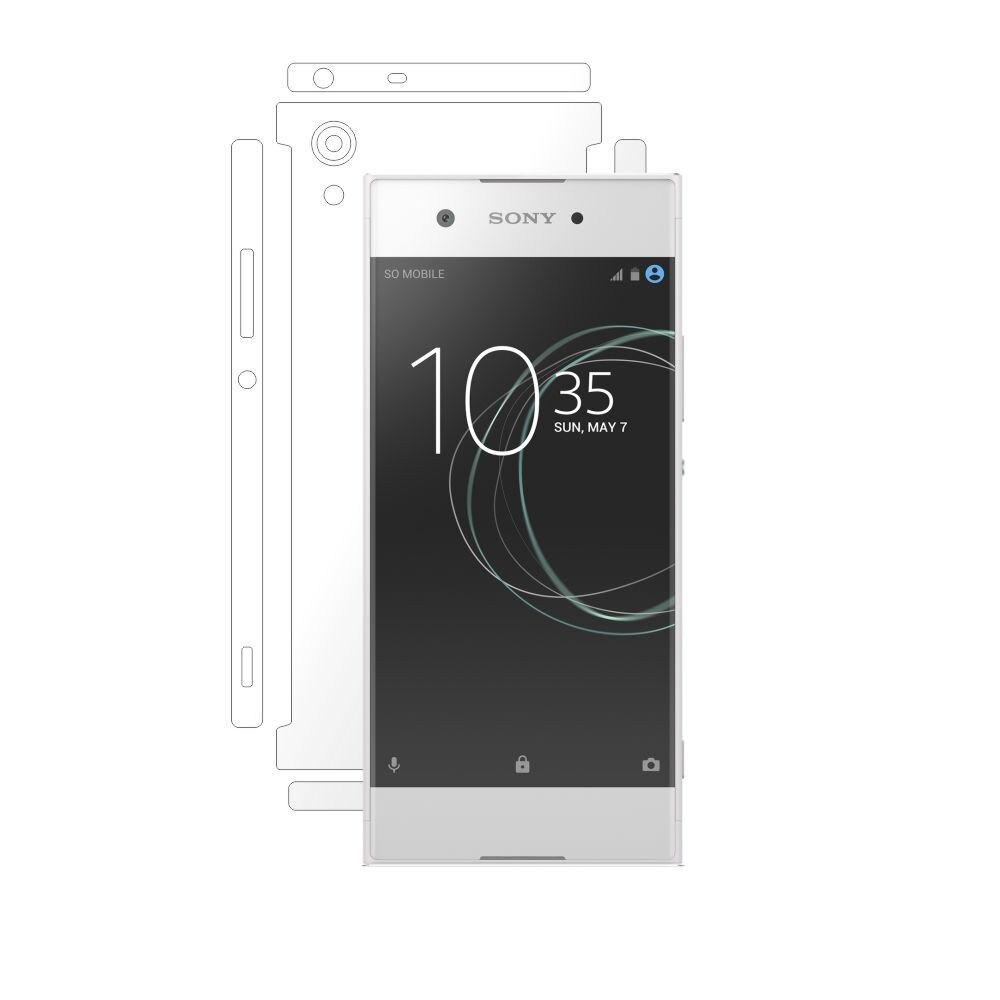 Folie Smart Protection Sony Xperia XA1 spate si laterale,protectie completa spate si laterale+Smart Spray®,Smart Squeegee®,microfibra si instructiuni instalare incluse