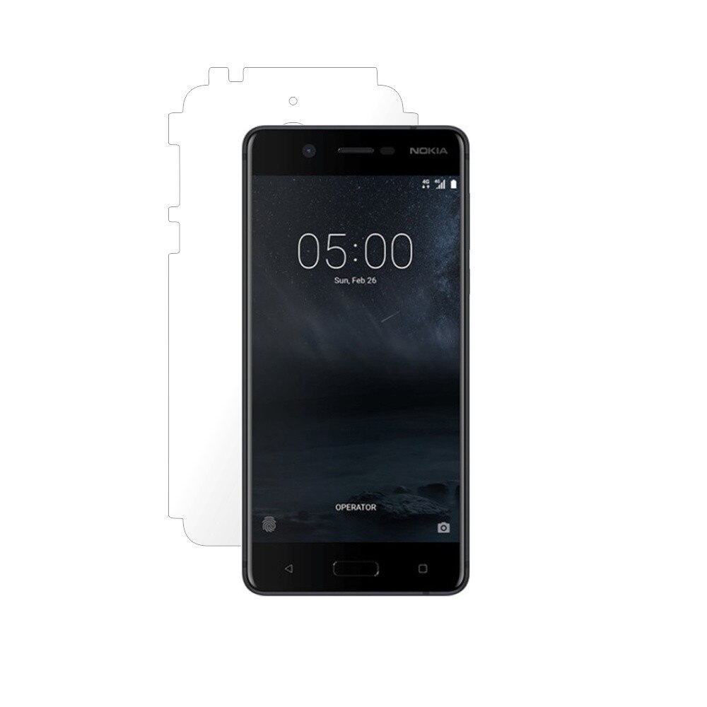 Folie Smart Protection Nokia 5 spate si laterale,protectie completa spate si laterale+Smart Spray®,Smart Squeegee®,microfibra si instructiuni instalare incluse