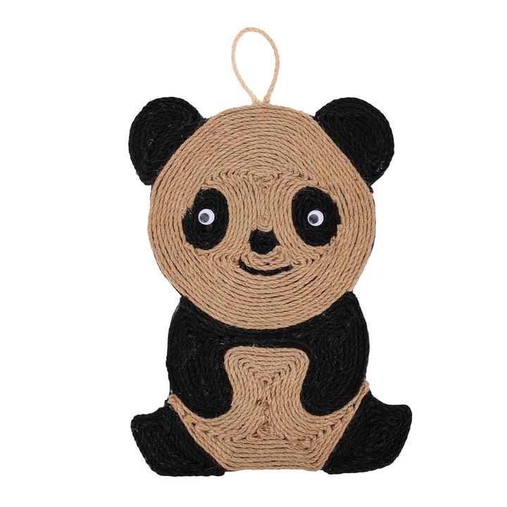 Set de 2 jucarii pentru pisici din sisal, 37x25x0.3cm, multicolor