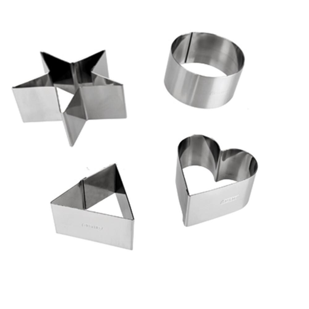 Set ornare Ibili 4 forme, inox