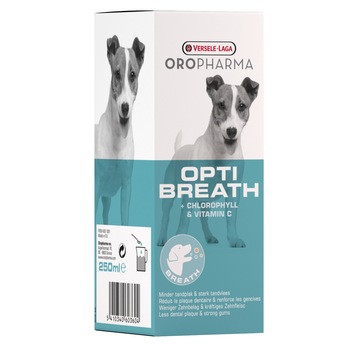 Spray pentru respiratia si igiena orala la caini Oropharma Opti Breath, 250 ml Spray pentru respiratia si igiena orala la caini Oropharma Opti Breath, 250 ml
