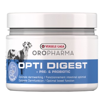 Supliment nutritiv pentru caini Oropharma, Opti Digest, 250g Supliment nutritiv pentru caini Oropharma, Opti Digest, 250g