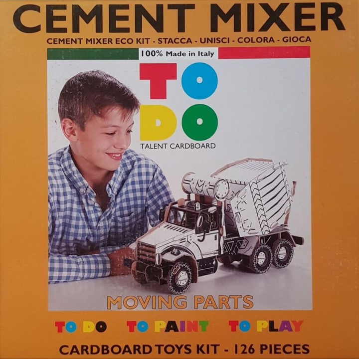 Sannin Media: Betonkeverő - Cement mixer, 126 darabos