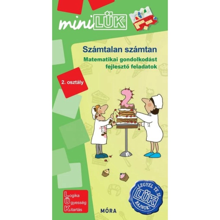 Móra Könyv: Számtalan számtan - Matematikai gondolkodást fejlesztő feladatok - 2.osztály