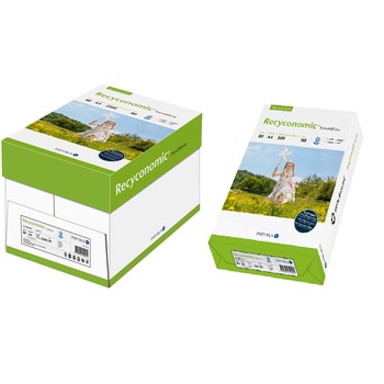 Hartie A4 copiator reciclata ,80 gr,500 coli/top,PAPYRUS Recyconomic Hartie A4 copiator reciclata ,80 gr,500 coli/top,PAPYRUS Recyconomic