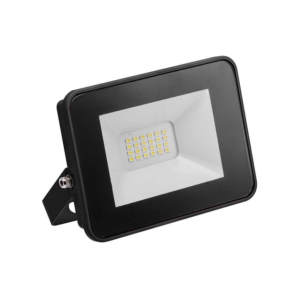 Proiector LED-uri SMD ILUX, 10W, 800lm, IP65, 6400K, NEGRU / NEGRU