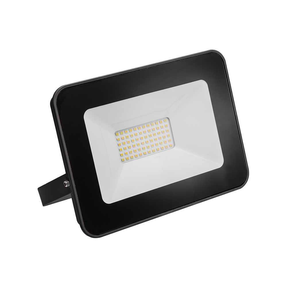 Proiector LED-uri SMD ILUX, 30W, 2400lm, IP65, 6400K, NEGRU / NEGRU