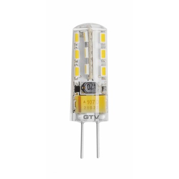 Bec LED G4 2W 140lm SILICON AC-12V unghi 360° lumina neutra 4000K Bec LED G4 2W 140lm SILICON AC-12V unghi 360° lumina neutra 4000K