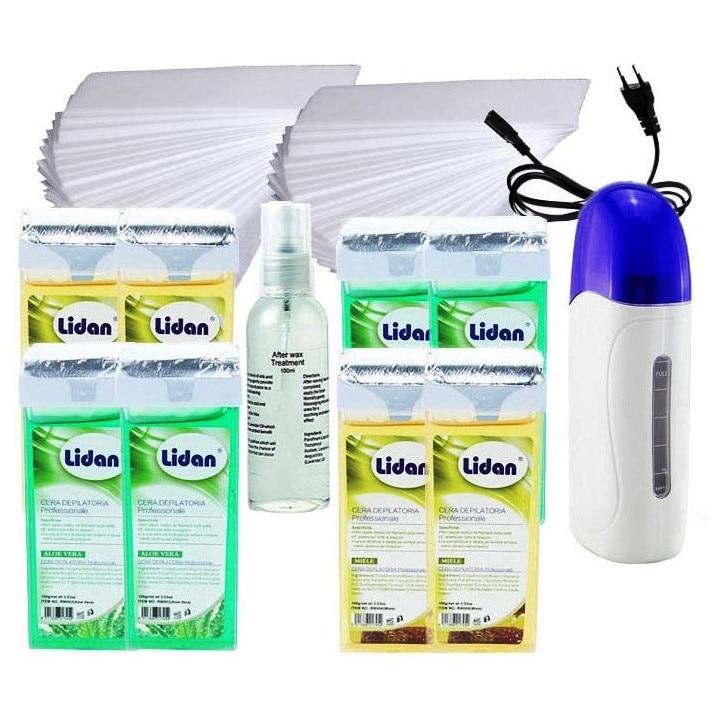 Kit Epilare No107 cu Ceara Epilat Roll-on - EVO Kiss On