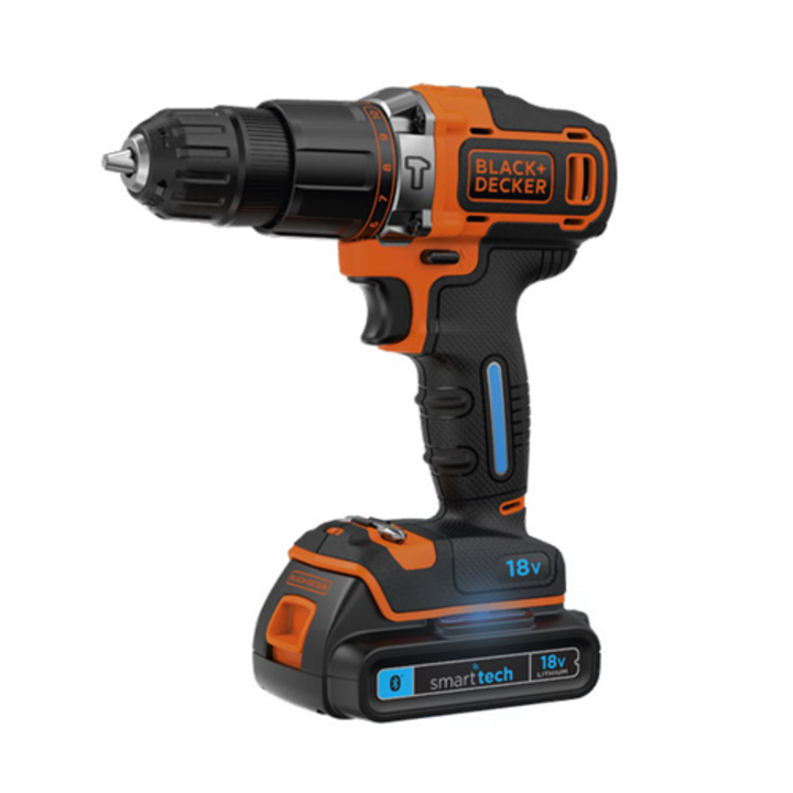 Black & Decker BDCHD18KST-QW akkus ütvefúró-csavarozó, 18V, 1x1,5Ah, 40Nm, Kofferben