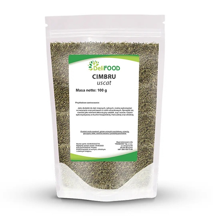Cimbru uscat 100g Delifood