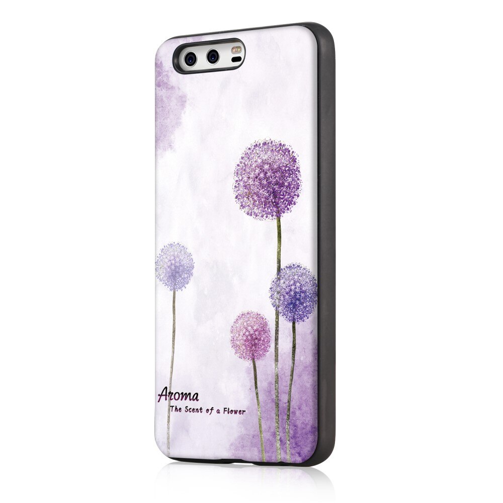 Carcasa Huawei P10, Plastic Dur +TPU Frame Hybrid, Dandelion Pattern