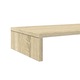 Поставка за монитор vidaXL, дъб сонома, 100x27x10 см, инженерно дърво, 6.1kg