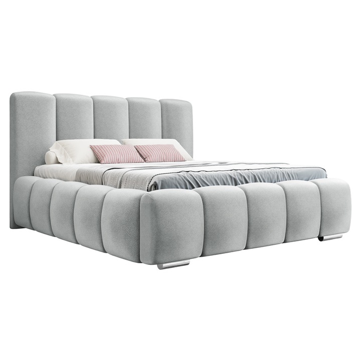 Pat Lisko 180x200, MIRJAN24, gri, 200x222x112 cm