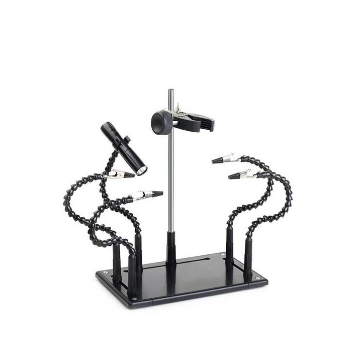 Suport de lipit cu lanterna si 4 brate ZD-11P