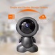 Camera de supraveghere inteligenta AMYMAT pentru interior – CCTV Home Security Smart Robot Cam Wireless IP Profesional cu aplicatie, Baby-phone Video Monitor pentru supravegherea bebelusilor, conectivitate WiFi