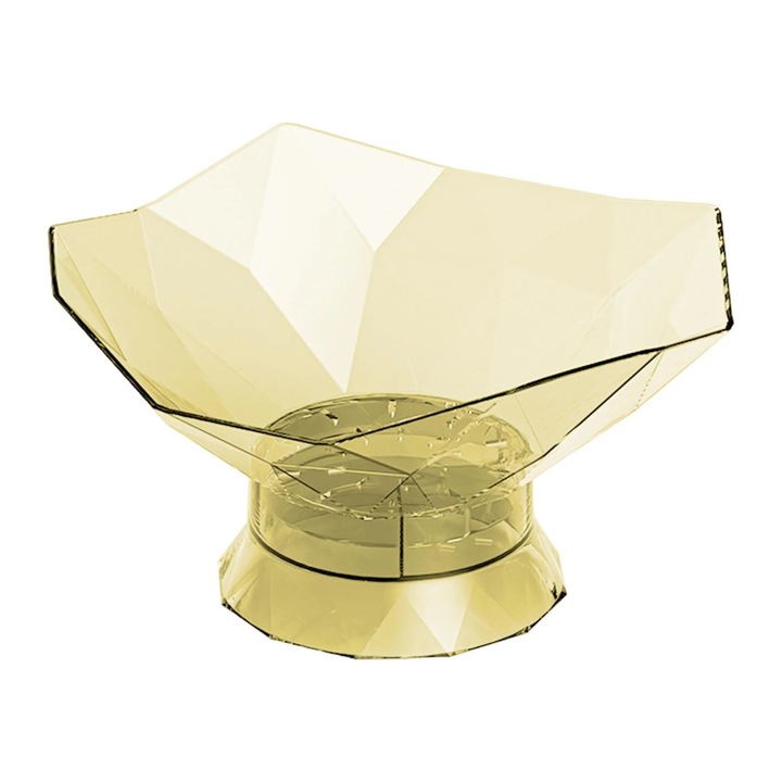 Декоративна купа с крак, фруктиера, многофункционална, дренажен дизайн, 30x30 см