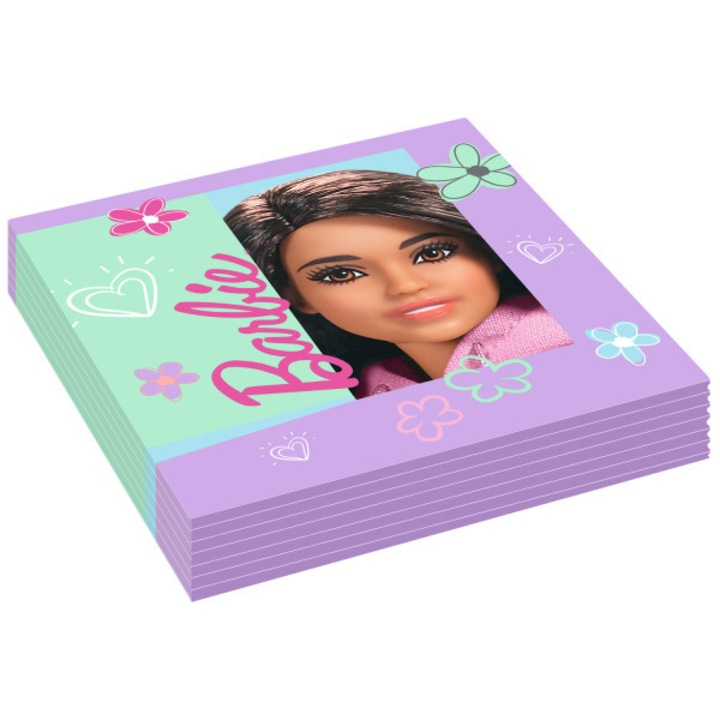 Servetele Barbie Sweet Life 16 buc 33x33 cm