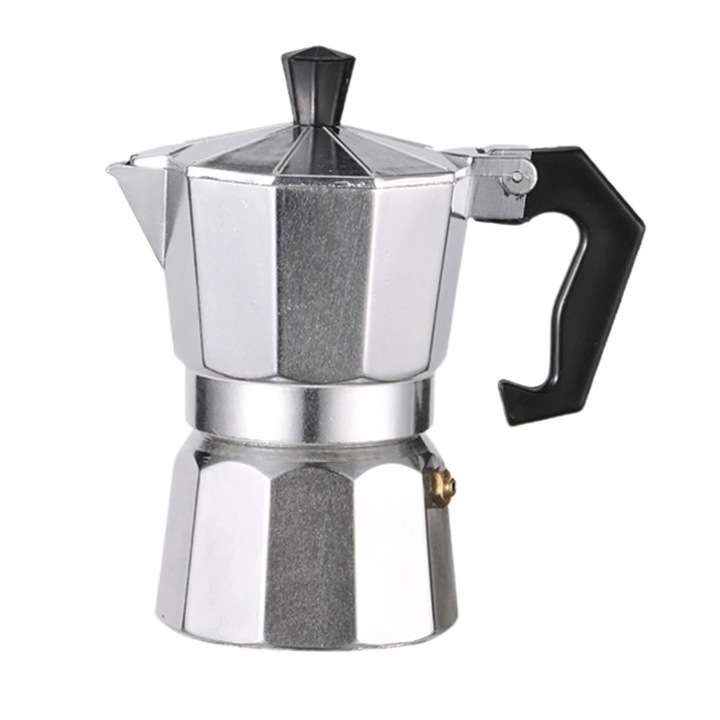 Espressor pentru aragaz, 450ML, aluminiu, pentru acasa si birou