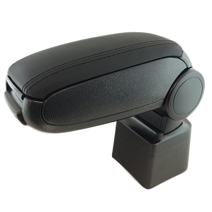 Cotiera Consola Centrala Cutie Depozitare Organizator Pentru VW Polo 6R 6C 2009 - 2017 Rabatabila Piele Neagra Lux