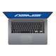 Laptop ASUS VivoBook S15 S510UN cu procesor Intel® Core™ i7-8550U pana la 4.00 GHz, Kaby Lake R, 15.6", Full HD, 8GB, 1TB, NVIDIA GeForce MX150 2GB, Endless OS, Gray Metal