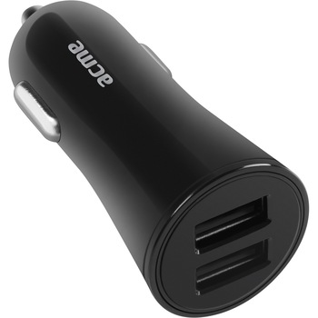 Incarcator auto Acme CH104, 2xUSB, 3.4A, Black Incarcator auto Acme CH104, 2xUSB, 3.4A, Black